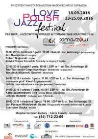 LOVE POLISH JAZZ FESTIVAL. Gwiazdy muzyki jazzowej wystąpią w Tomaszowie! 